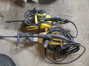 lot 151 image: Set of (2) Electric Pressure Washers