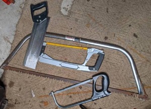 lot 87 image: Lot of (4) Saws see pictures