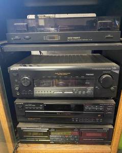 lot 161 image: Vintage ONKYO and Sony Audio Video Electronics (4)