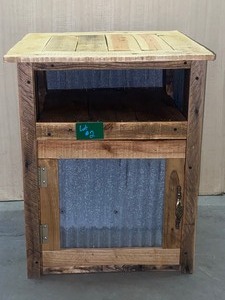 Re-Claimed Wood End Table  Night Stand