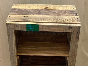 Re-Claimed Wood Bookshelf  Organizer