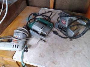 lot 52 image: Orbital Sander, Drill, and Jigsaw ...