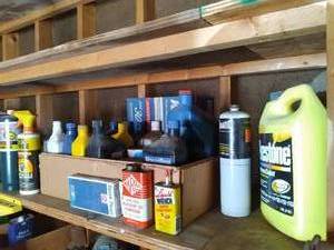 lot 64 image: Shelf of Automotive Contents See P...