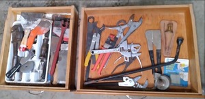 lot 72 image: (2) Drawers Full of Tools Drawers ...