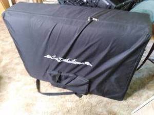 lot 101 image: One Touch Massage Table In Carry Ca...