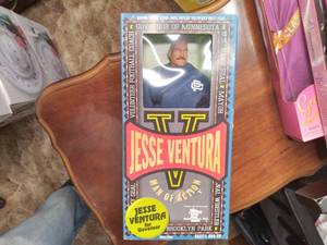 lot 160 image: 1999 Jesse Ventura Figure In Box S...
