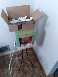 lot 183 image: Gazing Ball New In Packaging With S...