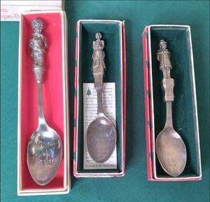 lot 190 image: (3) Reed & Barton Silver Plated Spo...