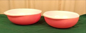 lot 212 image: (2) Vintage Pyrex...