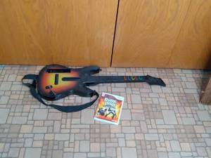lot 237 image: Guitar Hero Guitar & Game...