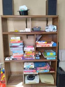 lot 249 image: Shelf With Contents Games, Montgom...