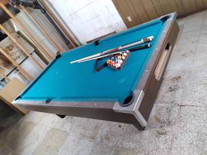 lot 10 image: Vintage 8 Pool Table...