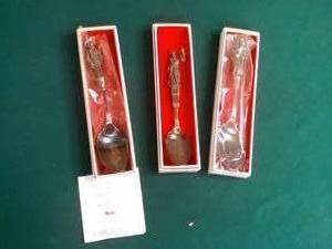 lot 194 image: (3) Reed & Barton Silver Plated Spo...