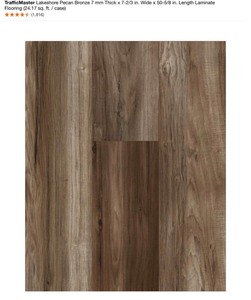 Pallet of Assorted T-Moldings & Flooring. See Pictures