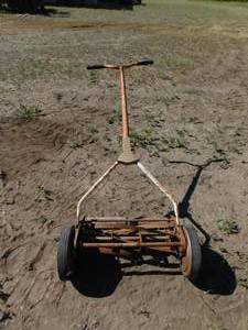 1 - Vintage 18 Push Lawn Mower