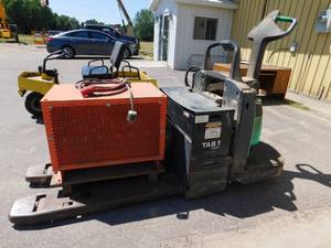 2012 Mitsubishi PWR30 Walkie Rider Pallet Jack