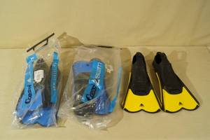 3 Cressi Swim Fins