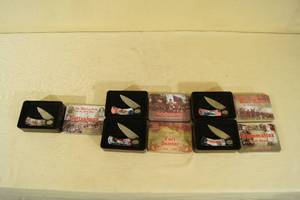5 Piece Gettysburg Folding Knife Set