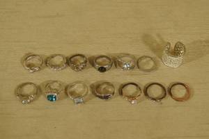 Silver Tone Rings