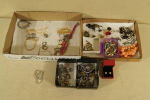 Assorted Jewelry - Mostly Costume, Some Sterling