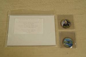 2 WWII Collection Colorized Half Dollars