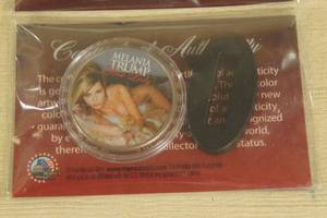 Donald and Melania Trump Coins
