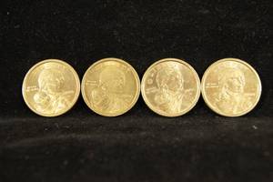 4 US Sacagawea Dollar Coins