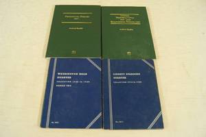 4 Empty Coin Storage Folders