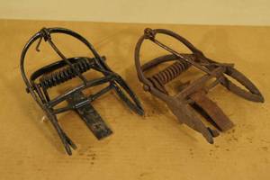 2 Metal Mole Traps