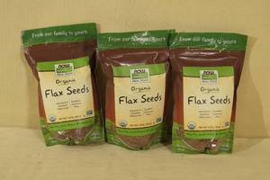 Now Organic Flax Seeds