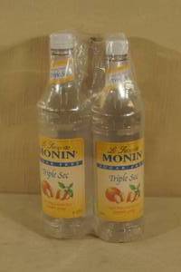 4 Bottles of Monin Triple Sec
