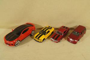 4 Toy Cars - 124 Scale and Bigger - Dub City