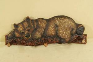 Bear Coat and Hat Hanger