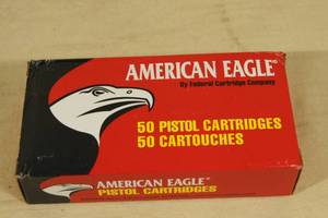 50 Federal American Eagle .45 GAP 230 Gr FMJ Ammo