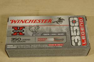 20 Winchester Super X .350 Legend 180 Gr Power Point Ammo