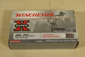 20 Winchester Super-X .45-70 Govt 300 Gr JHP Ammo