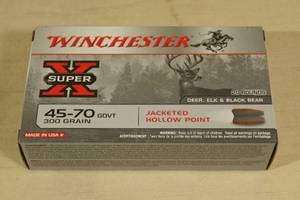 20 Winchester Super-X .45-70 Govt 300 Gr JHP Ammo
