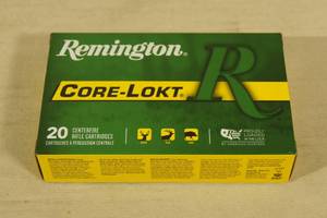 20 Remington .30-06 Sprg 150 Gr Core-Lokt PSP Ammo
