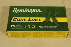 20 Remington .243 Win 100 Gr Core-Lokt PSP Ammo