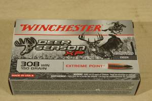 20 Winchester Deer Season XP .308 Win 150 Gr Extreme Point Ammo