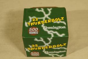 500 Remington 22 Thunderbolt .22 LR RN Ammo