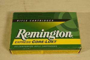 20 Remington Express .30-06 Sprg 180 Gr Core-Lokt PSP Ammo