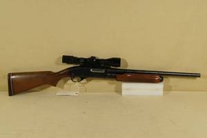 Remington 870 Wingmaster 12 Gauge Pump Shotgun with Scope
