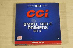 100 CCI BR-4 Small Rifle Primers
