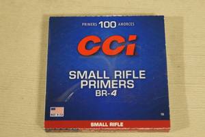 100 CCI BR-4 Small Rifle Primers