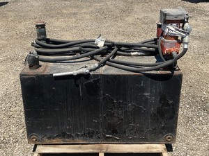 Fuel Transfer Tank With Pump, Hose & Nozzle