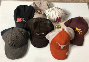 lot 5 image: Fantastic  Baseball Cap Collection- 7 Hats Great for Collectors or Resellers