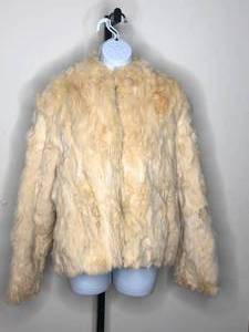 lot 45 image: Wilson Leather Maxima Bunny Fur Coat (XL)