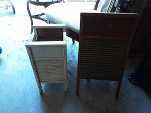 Vintage Washboard & Umbrella StandBin