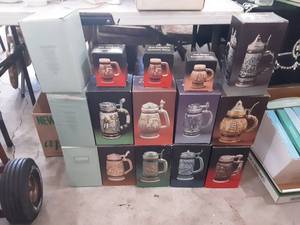 Collection Of Avon Steins